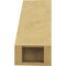 Ekena Millwork 5-inch W x 10-inch D x 10-inch H Ridgewood Rough Cedar Woodgrain TimberThane Knee Brace, Primed BRCUR05X10X10RIDRCPR - alternate 6